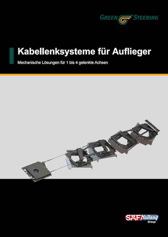 Kabellenksysteme für Auflieger