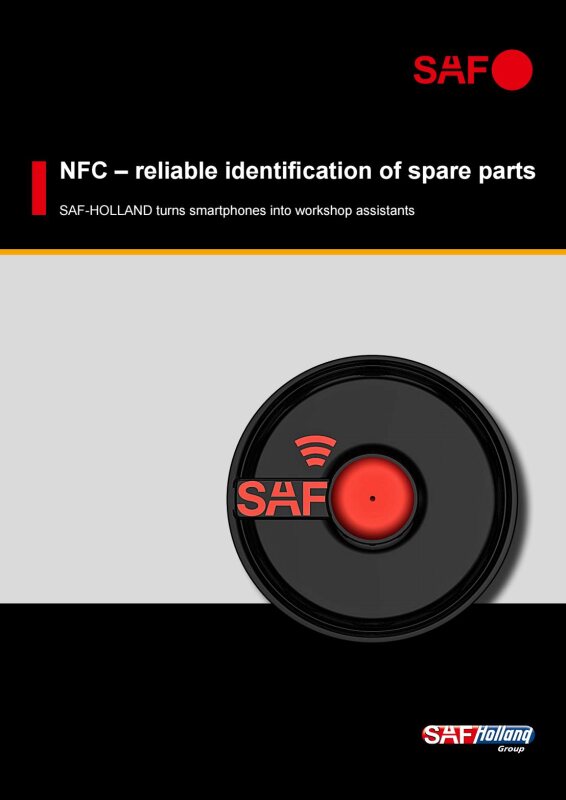 NFC – reliable identification of spare parts