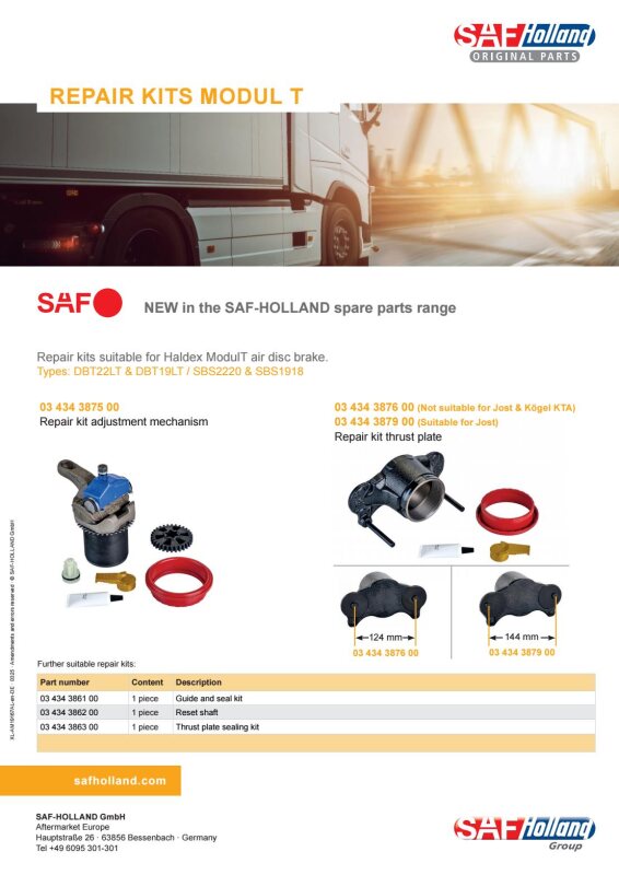 REPAIR KITS MODUL T