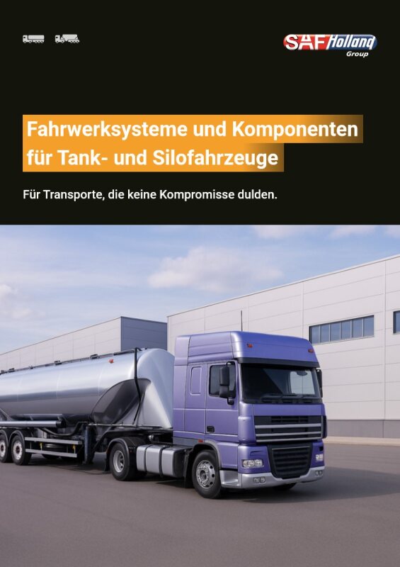 Fahrwerksysteme und Komponenten für Tank- und Silofahrzeuge
