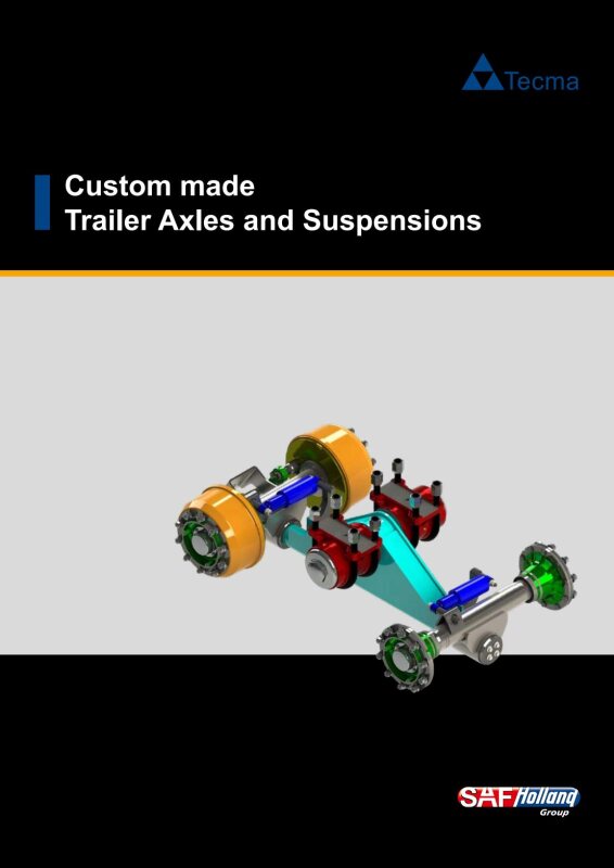 TECMA - Custom made Trailer Axles and Suspensions