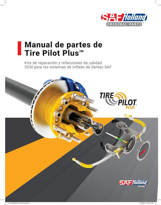 Manual de partes de Tire Pilot Plus™