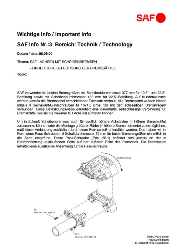 Wichtige Info 03 - Technik